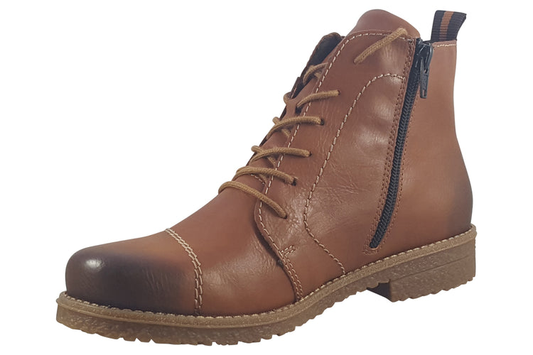 Rieker Pammy 73501-24 Tan Womens Boots