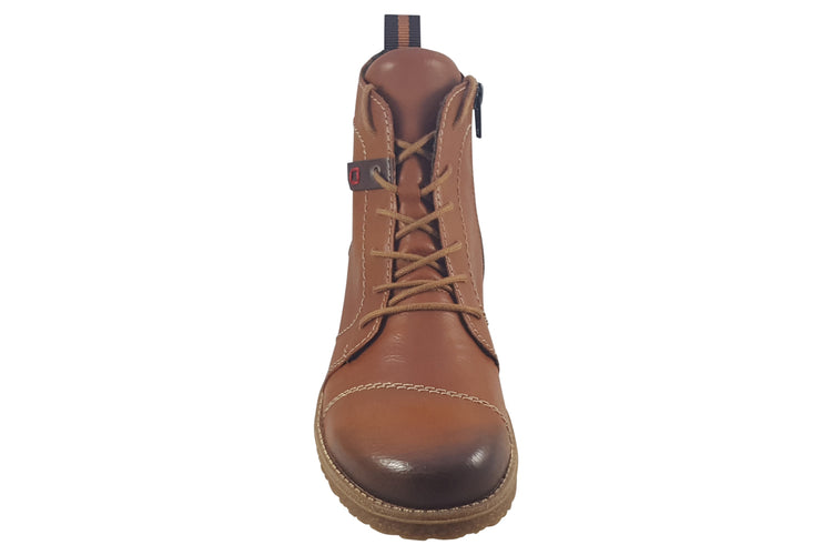 Rieker Pammy 73501-24 Tan Womens Boots