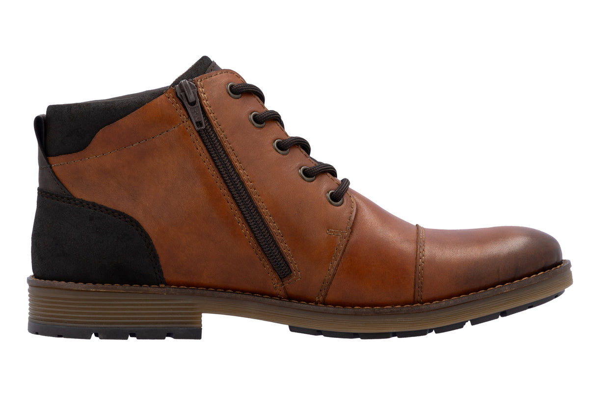 Rieker Pescara F4500-24 Brown Mens Shoes