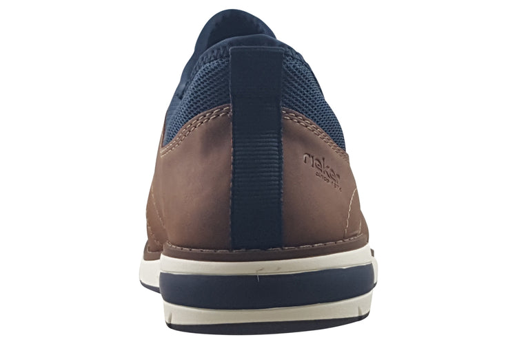 Rieker Prague 11357-24 Tan Mens Shoes
