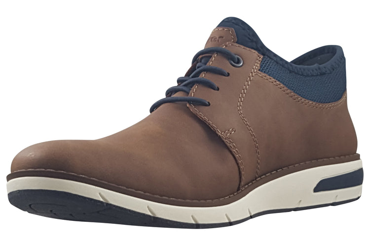 Rieker Prague 11357-24 Tan Mens Shoes