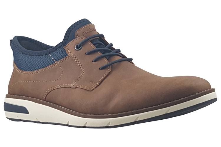 Rieker Prague 11357-24 Tan Mens Shoes