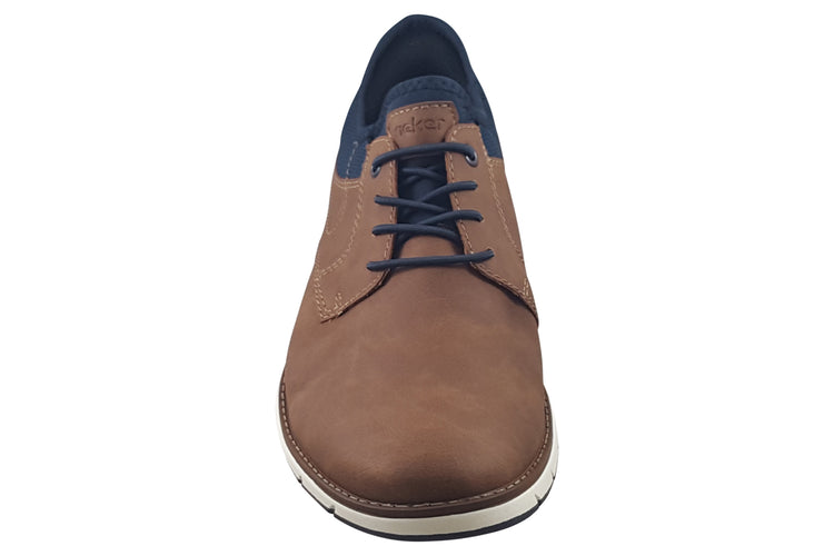 Rieker Prague 11357-24 Tan Mens Shoes