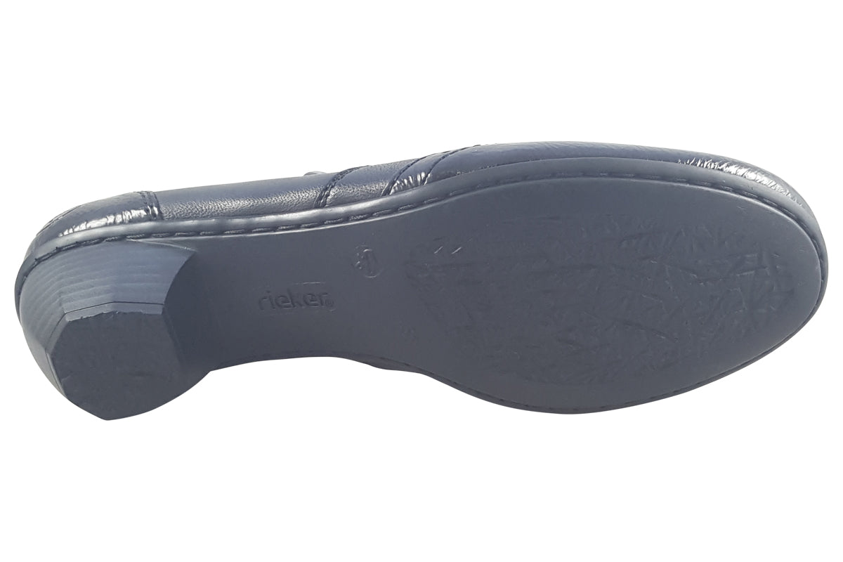 rieker sandy 41757 00 black womens shoes sole