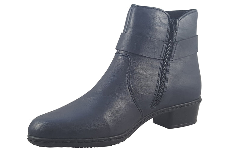 Rieker Stella Y0775-14  Navy Womens Boots
