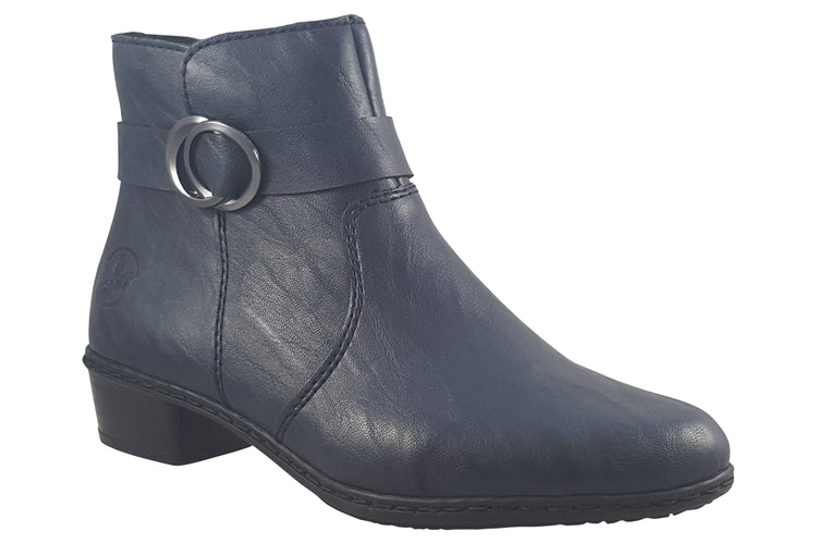 Rieker Stella Y0775-14  Navy Womens Boots