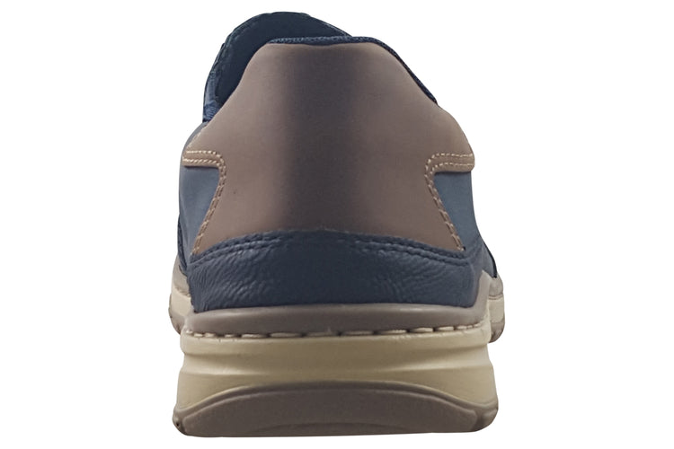 Rieker Turin 03365-14 Navy Mens Shoes