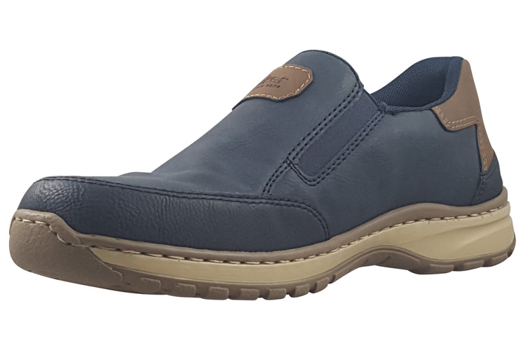 Rieker Turin 03365-14 Navy Mens Shoes