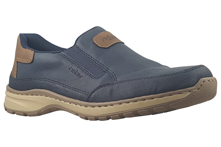 Rieker Turin 03365-14 Navy Mens Shoes