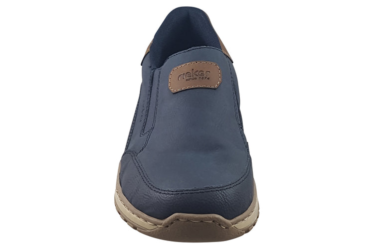 Rieker Turin 03365-14 Navy Mens Shoes