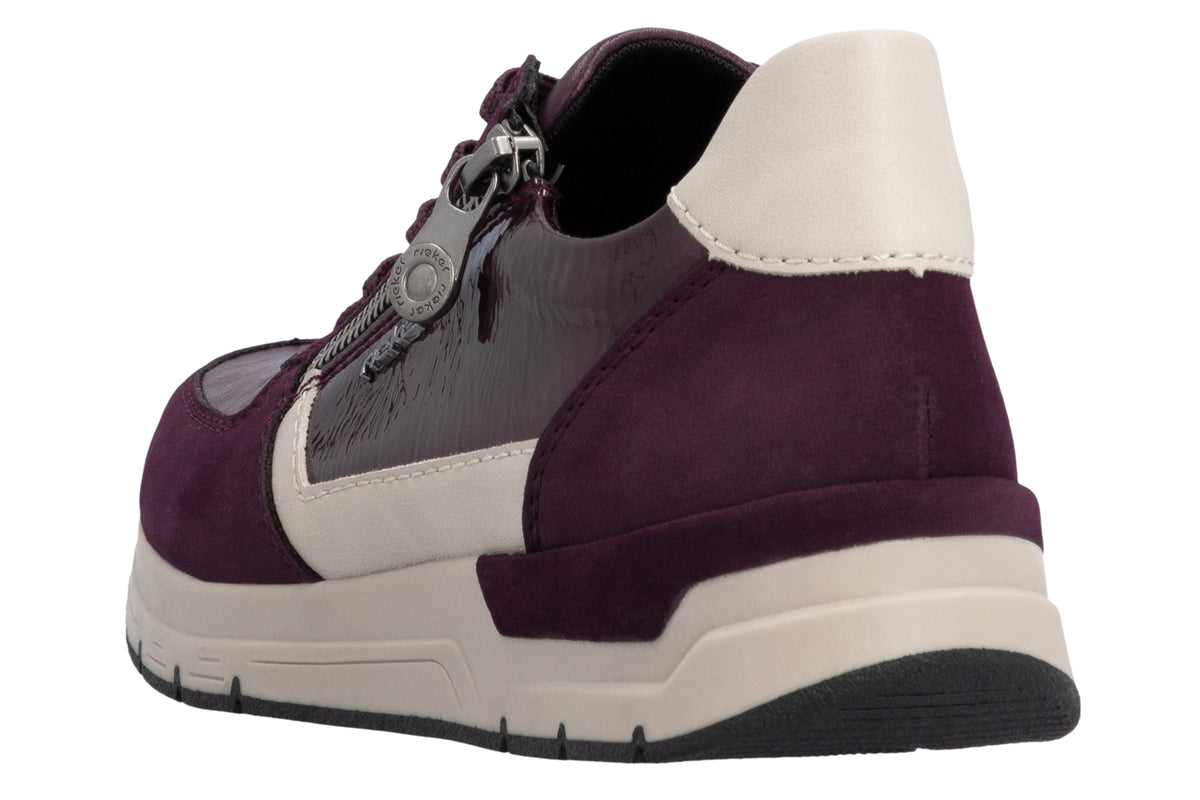 rieker-twilight-58902-35-womens-trainers-red-comb-back