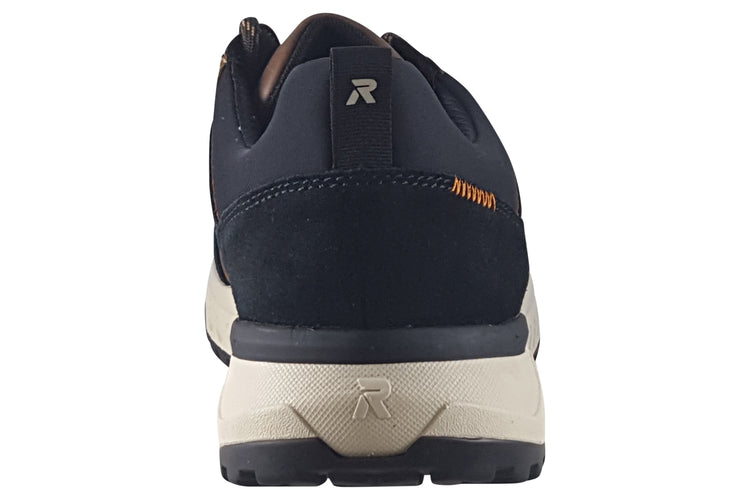 Rieker Venice U0100 Brown/Black Mens Trainers