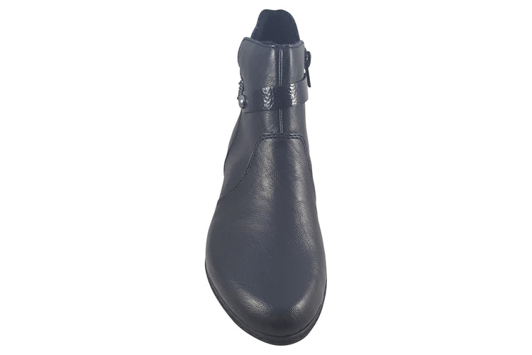 Rieker Yank Y0783-00 Black Womens Boots