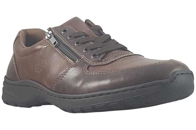 Rieker Zeltz 03329 Brown Mens Shoes