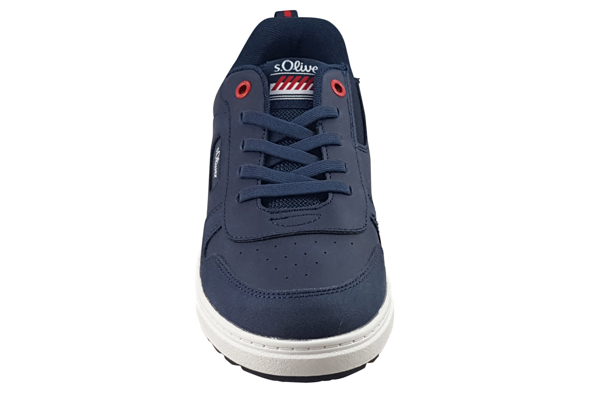 s.oliver archer navy boys shoes top
