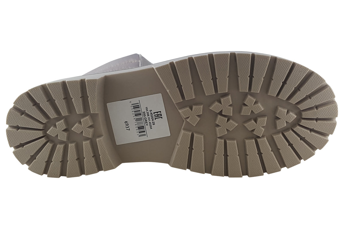 s.oliver bambi 45204 grey girls boots sole