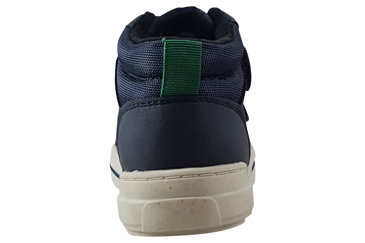 s.oliver benji 34100 navy boys boots back