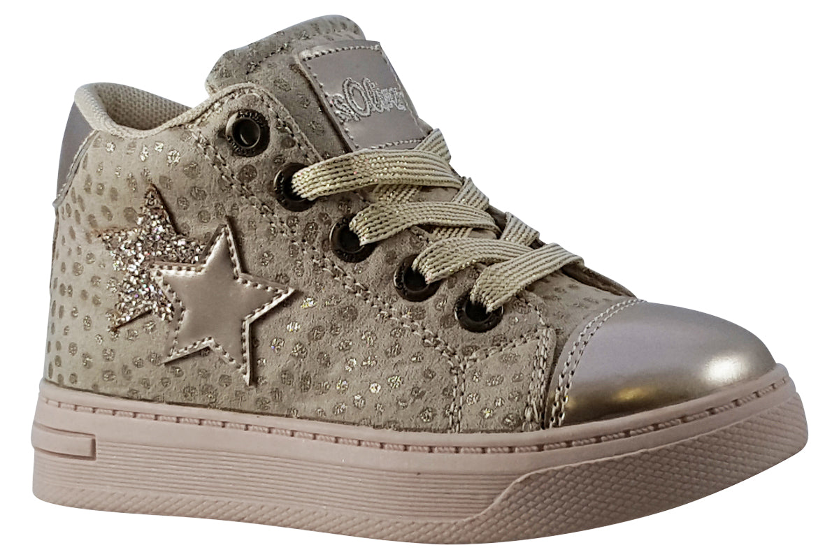 s.oliver betsy 35214 beige combi girls boots right