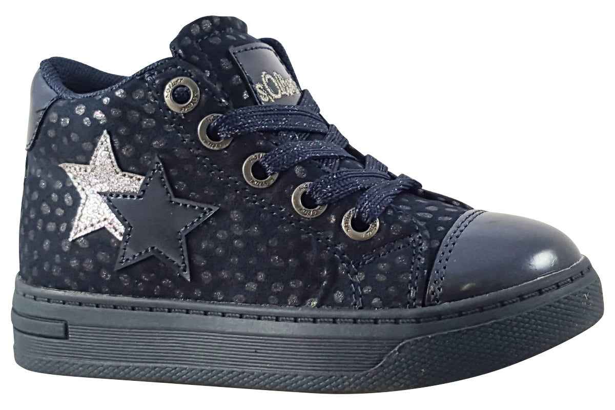 s.oliver betsy 35214 navy girls boots right