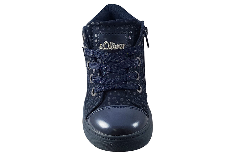 S.Oliver Betsy 35214 Navy Girls Boots