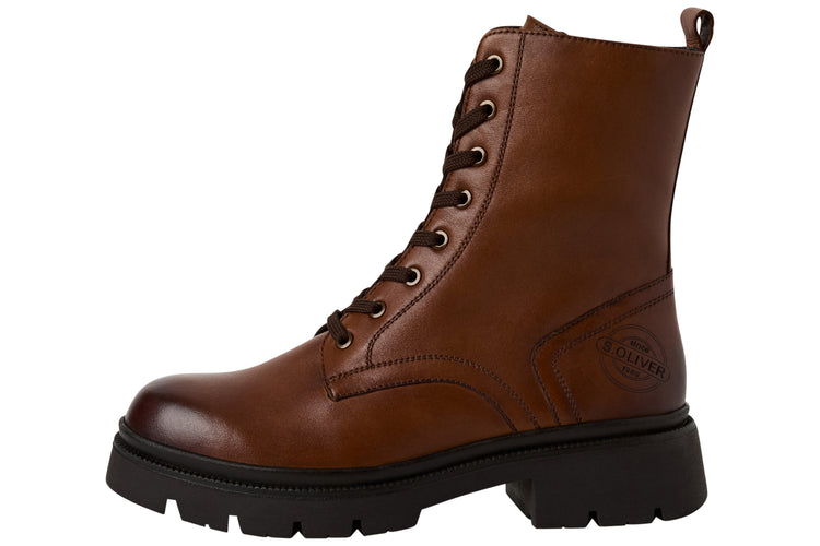 S.Oliver Loydy 25246-45 Womens Boots Cognac
