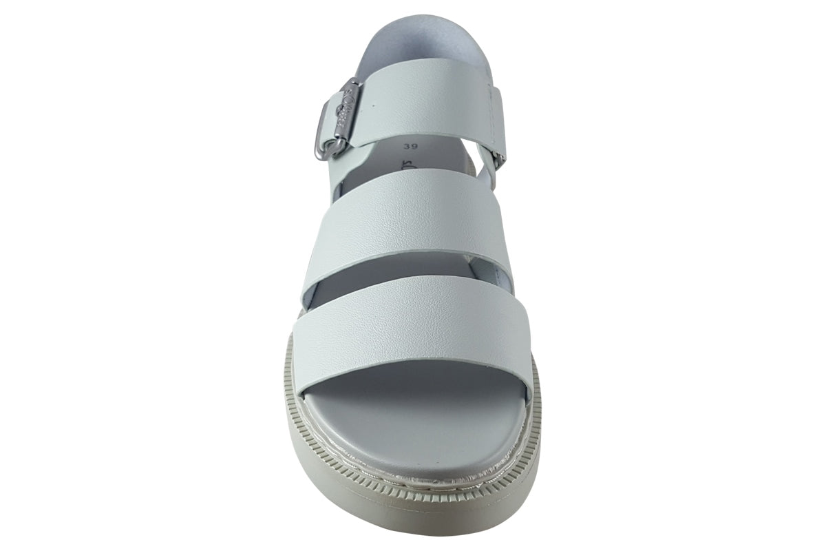 s.oliver martina soft blue womens sandals top