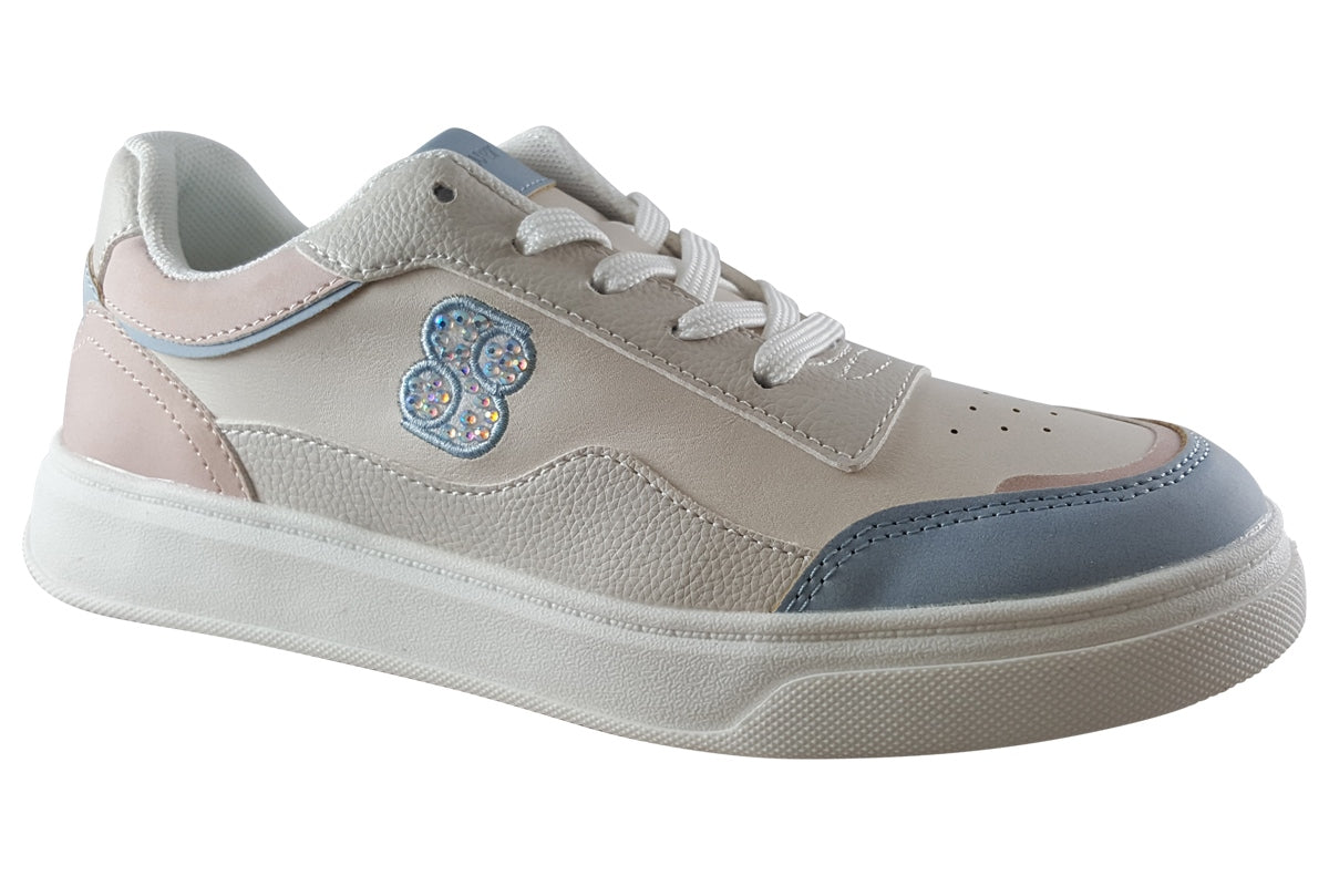 s.oliver toya white combi girls shoes right
