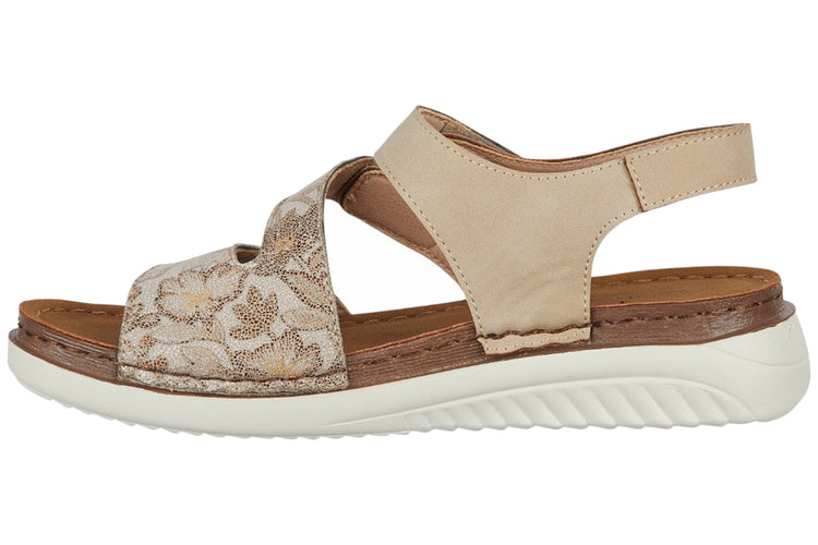 Shoe Tree Comfort Bluebell Beige Womens Sandals