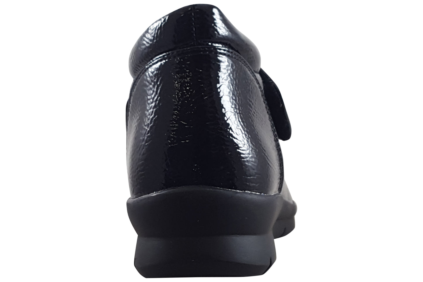 shoe tree comfort blackthorn womens shoes black patent back