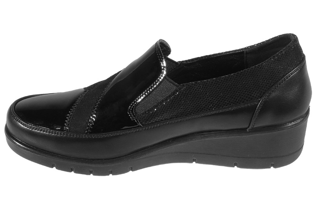 Shoe Tree Comfort Evie Black Womens Shoes