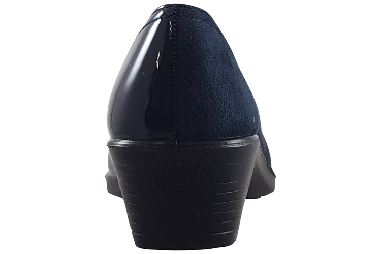 Shoe Tree Comfort Diana Womens Shoes Navy