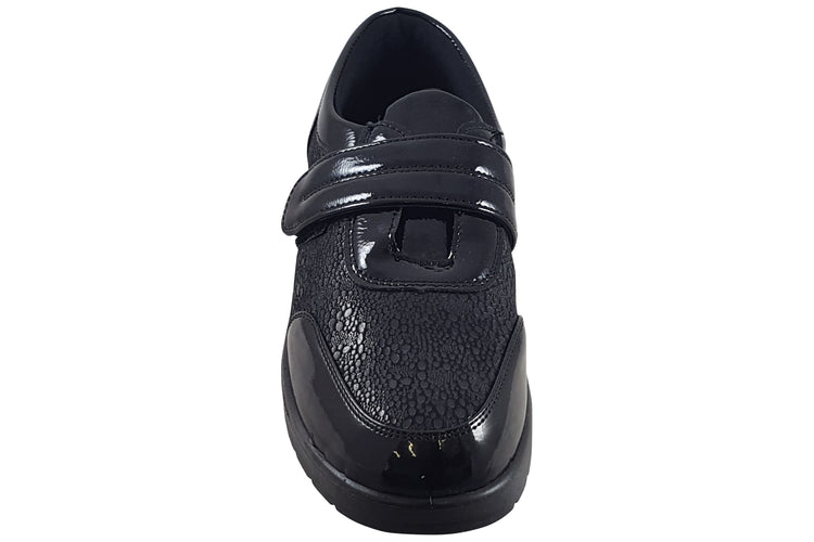 Shoe Tree Comfort Monica Womens Shoes Black Patent