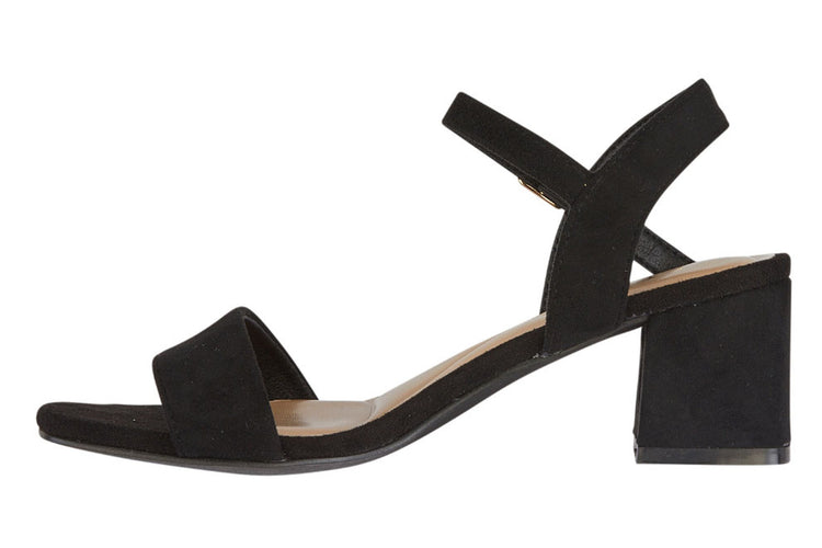Shoes By Emma Alicia Black Micro Womens Sandals