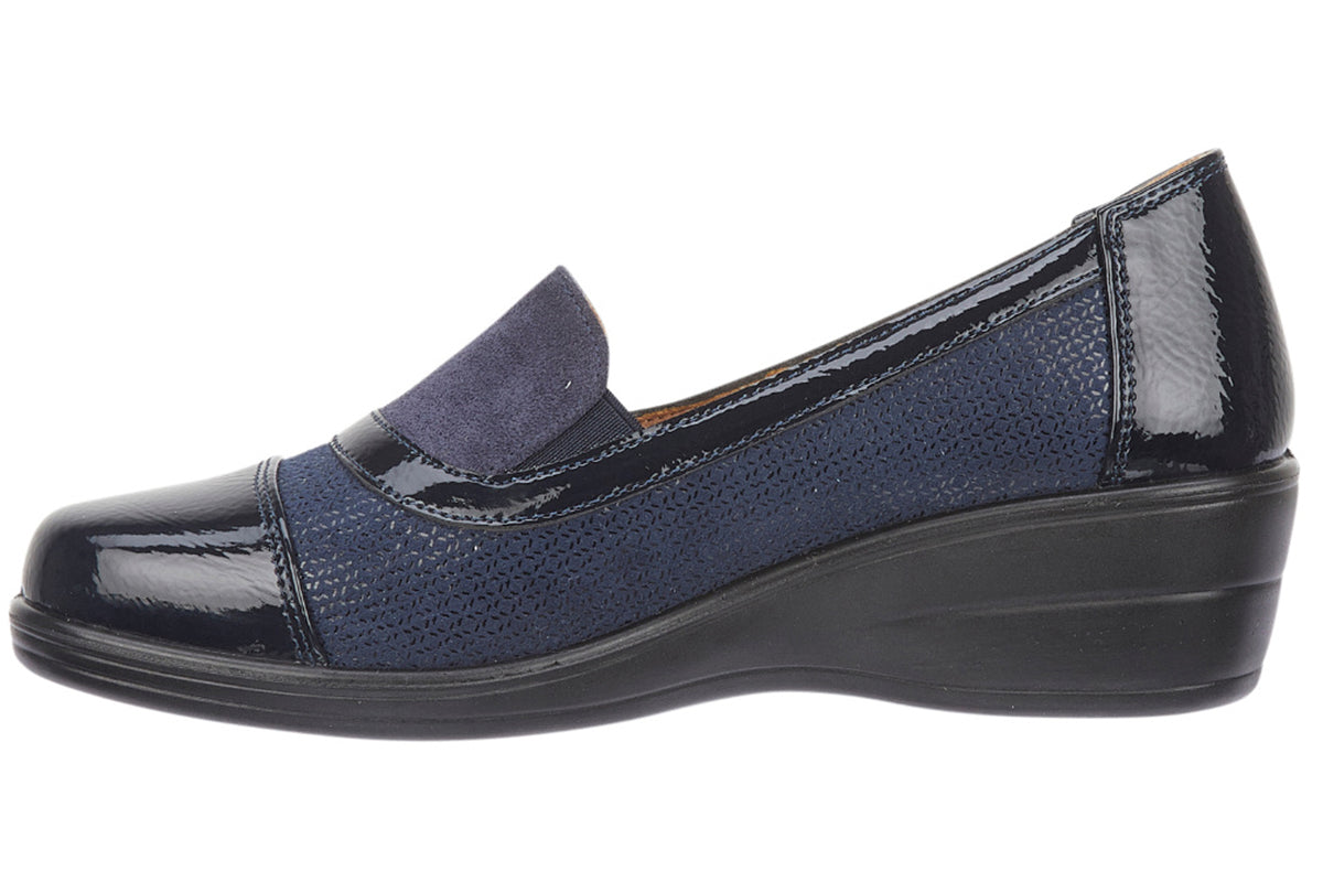 Shoe Tree Comfort Alma Navy Womens Shoes