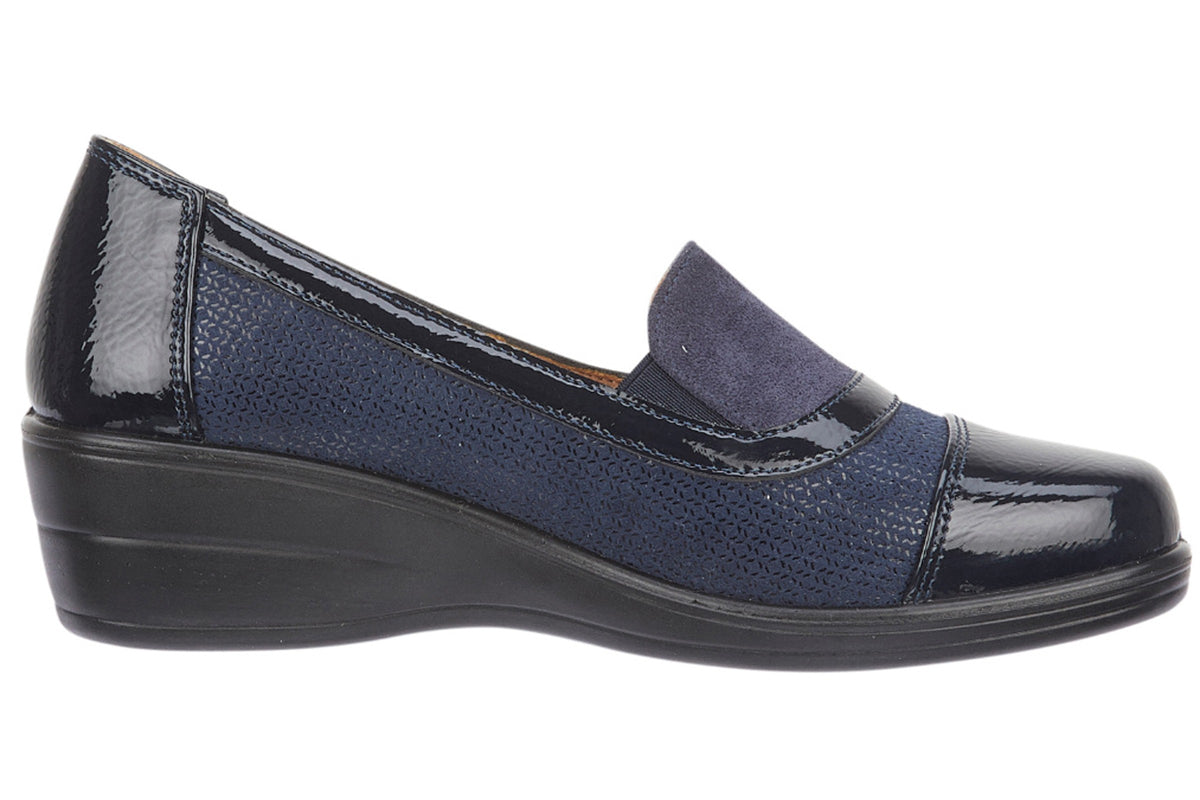 Shoe Tree Comfort Alma Navy Womens Shoes