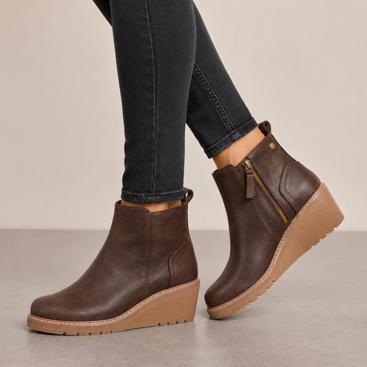 Shoes By Emma Antwerp Brown Womens Boots