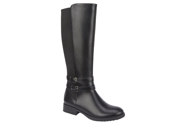 Shoes By Emma Robyn Black Womens Boots