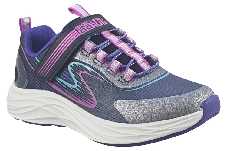 Skechers Accelerate Go Run 303920L Black/Multi Girls Sports