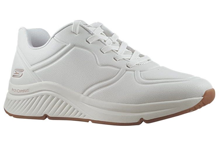 Skechers Arch Comfort BSweet 117560 White Womens Fashion Trainers
