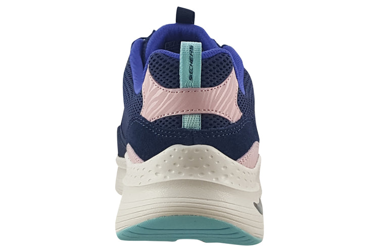 Skechers Arch Fit 149723 Navy/Multi Womens Sports