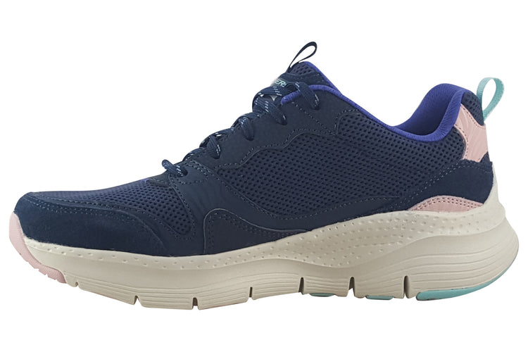 Skechers Arch Fit 149723 Navy/Multi Womens Sports