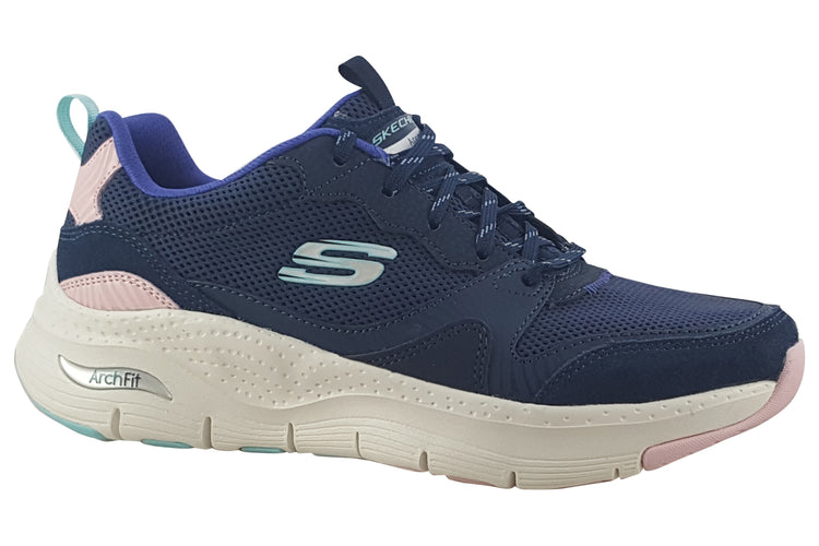 Skechers Arch Fit 149723 Navy/Multi Womens Sports