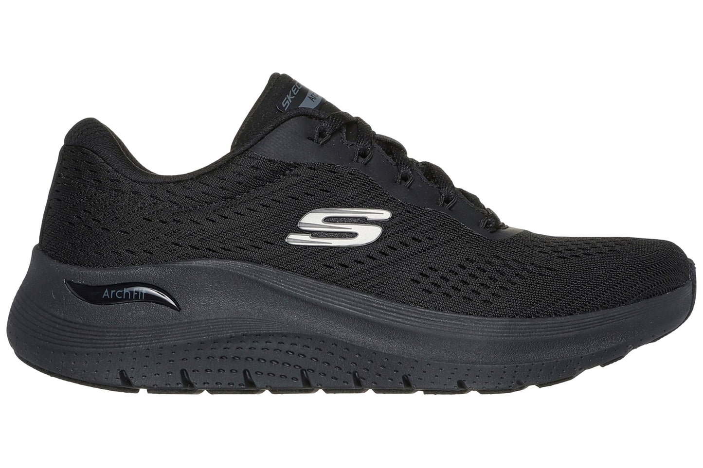 Skechers Arch Fit 2.0 Big League Black Womens Sports