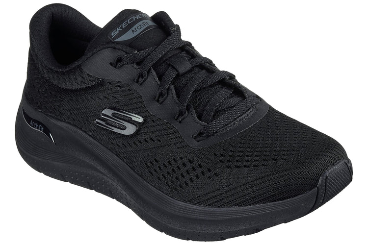 Skechers Arch Fit 2.0 Big League Black Womens Sports