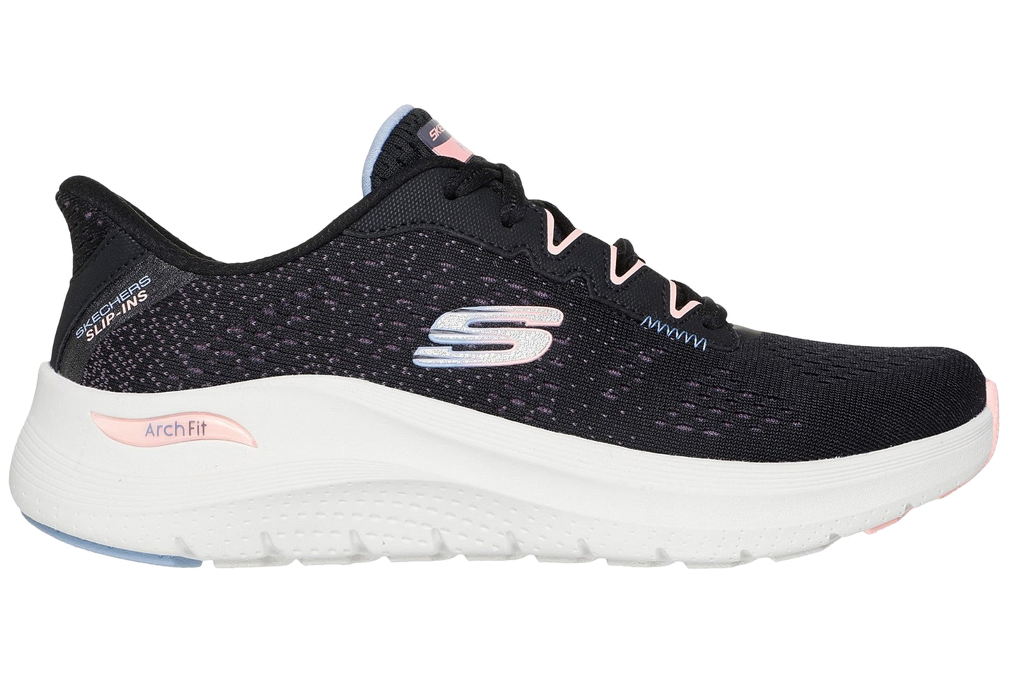 Skechers Arch Fit 2.0 Fresh Pace Black/Multi Womens Sports