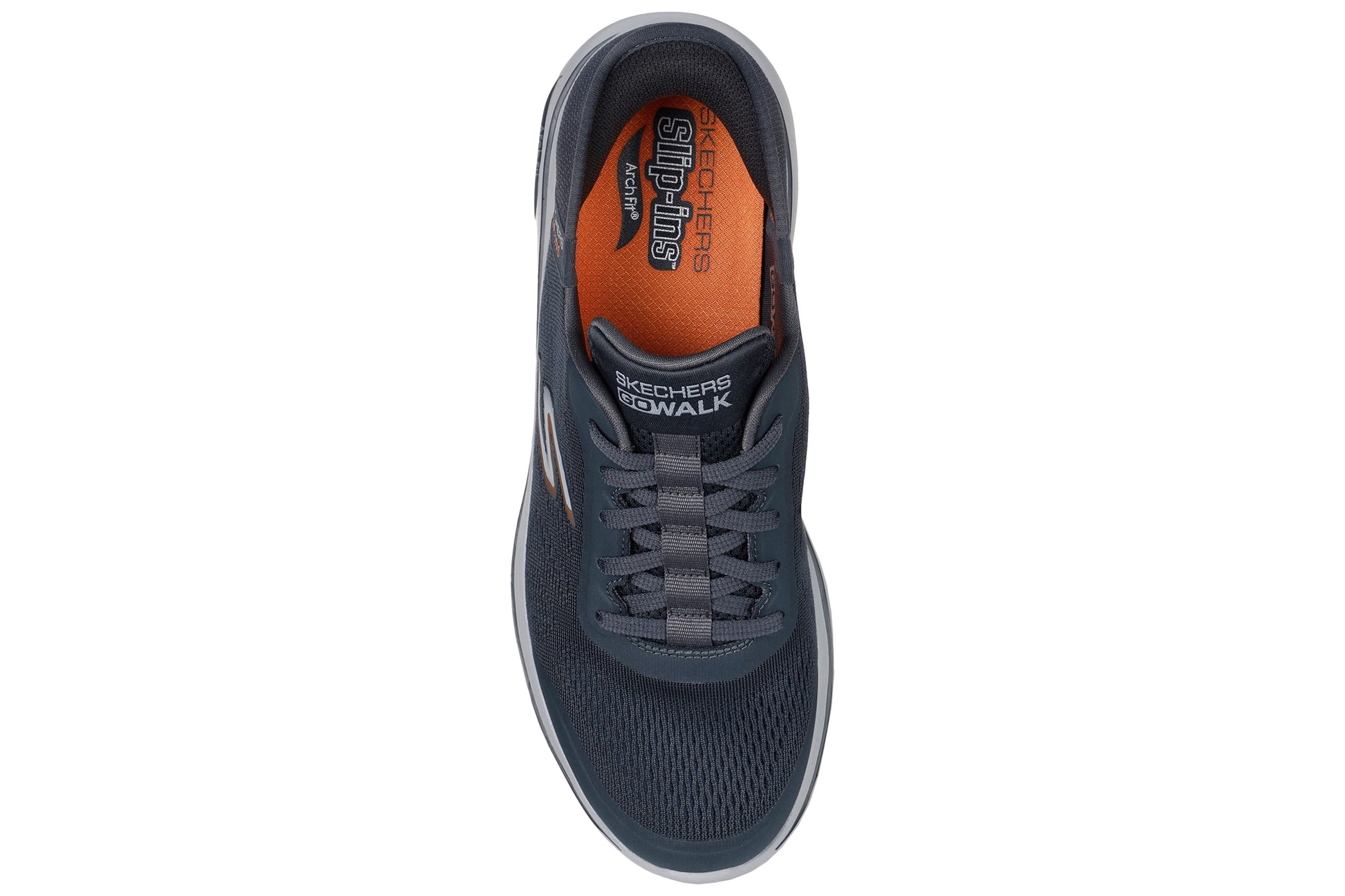 skechers-arch-fit-2-0-simplicity-2-charcoal-orange-mens-sports-top