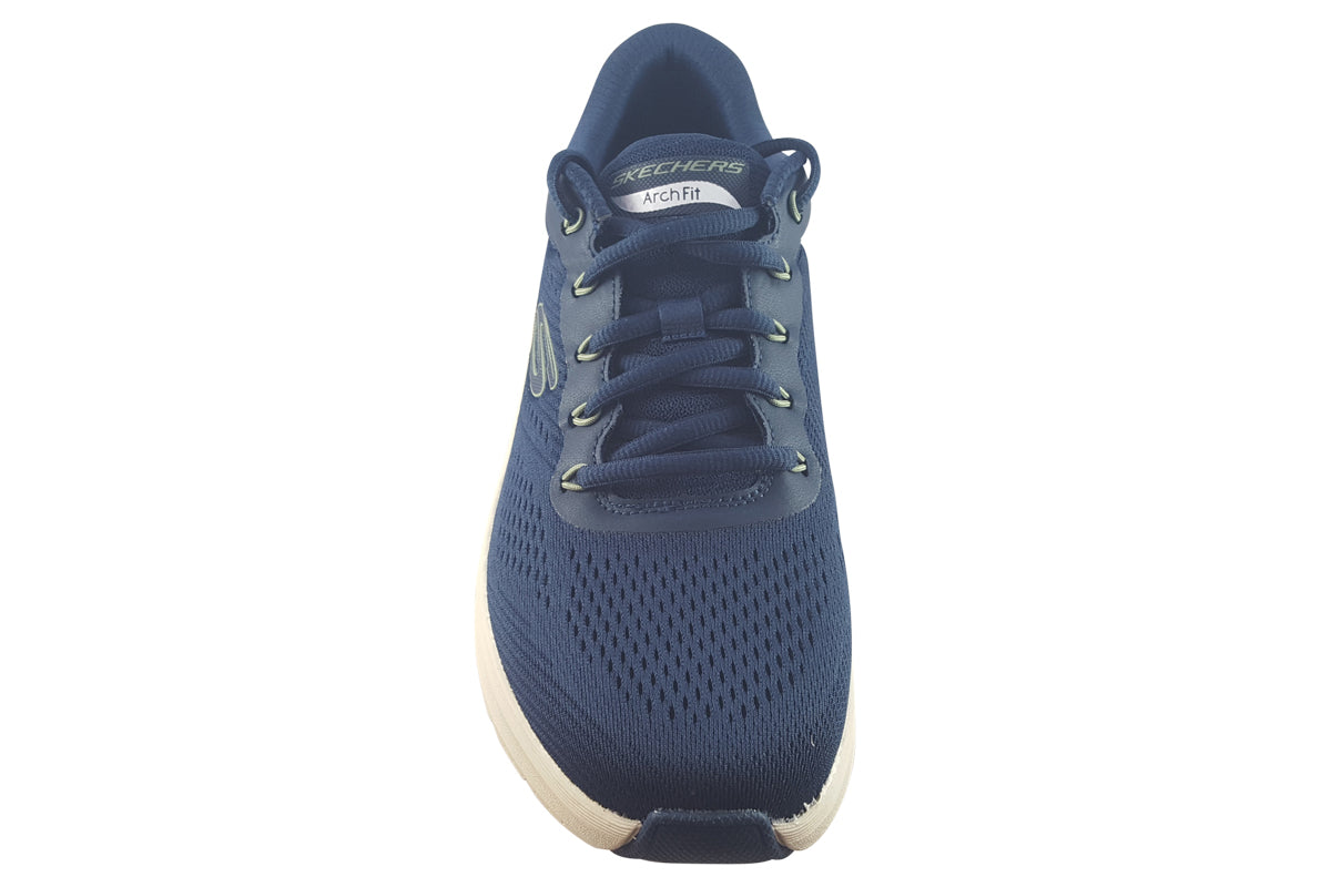skechers arch fit 2.0 232700 navy trainers top