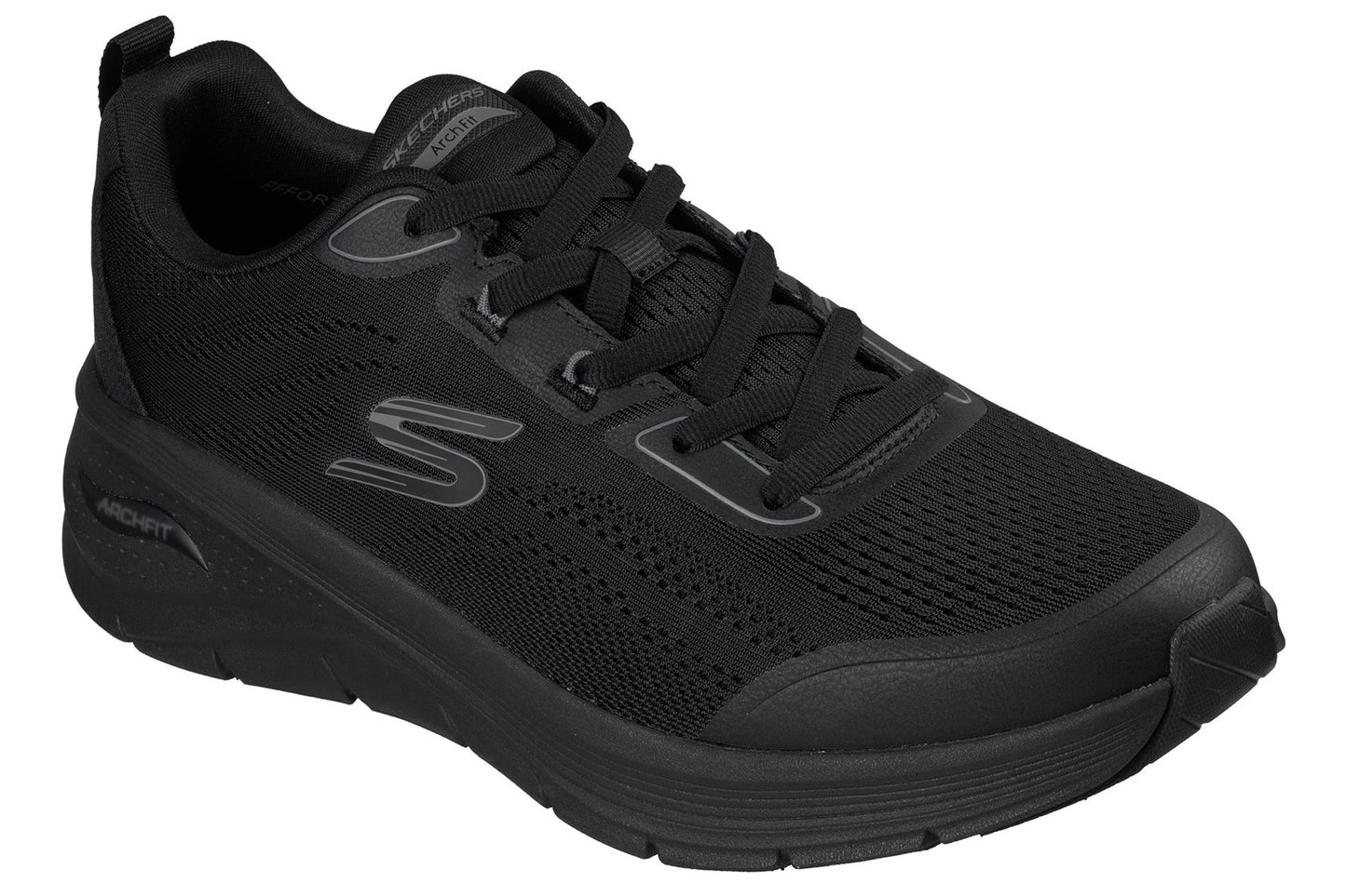 Skechers Arch Fit 3.0 Prawsper Black Mens Trainers