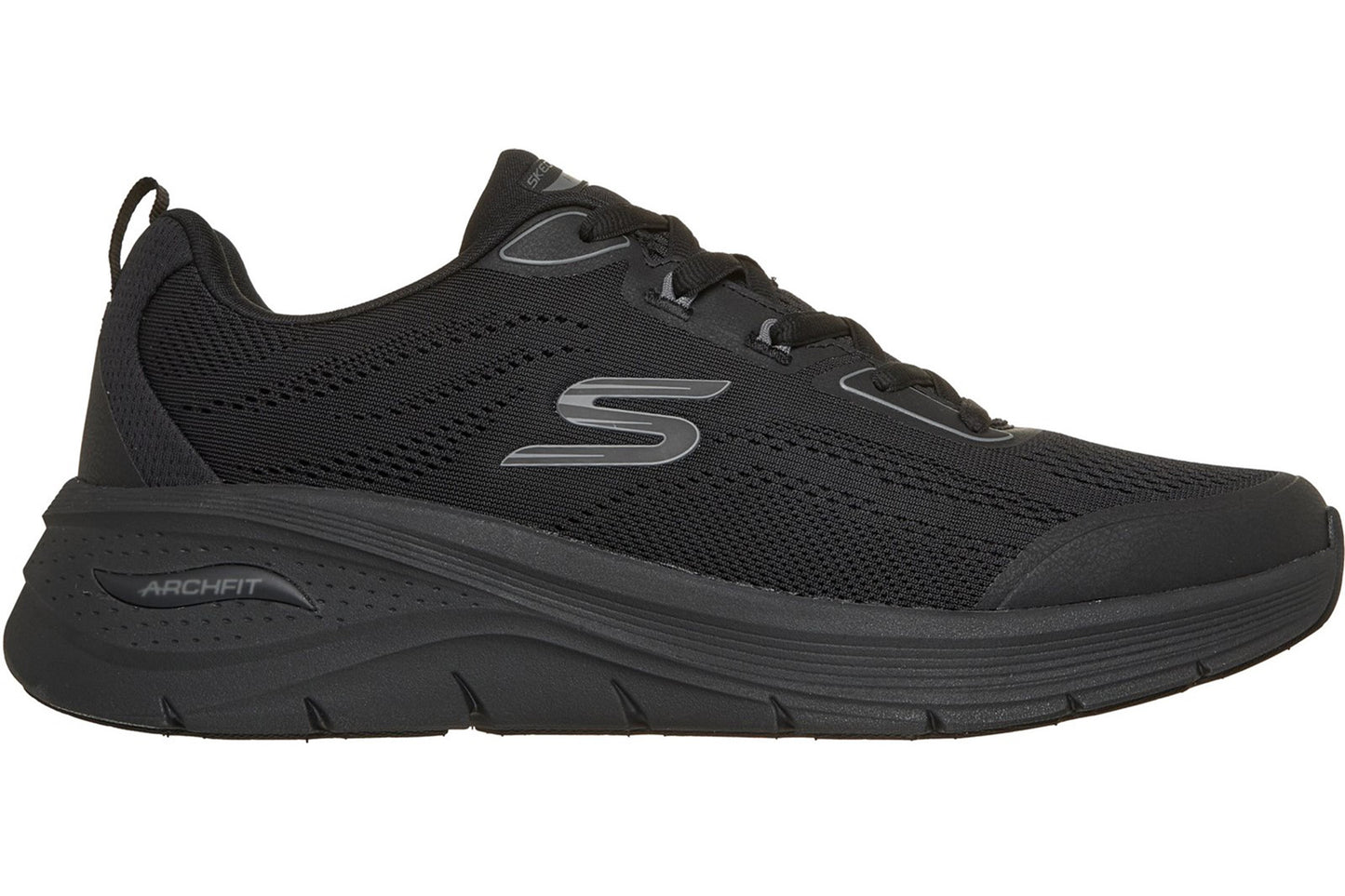 Skechers Arch Fit 3.0 Prawsper Black Mens Trainers
