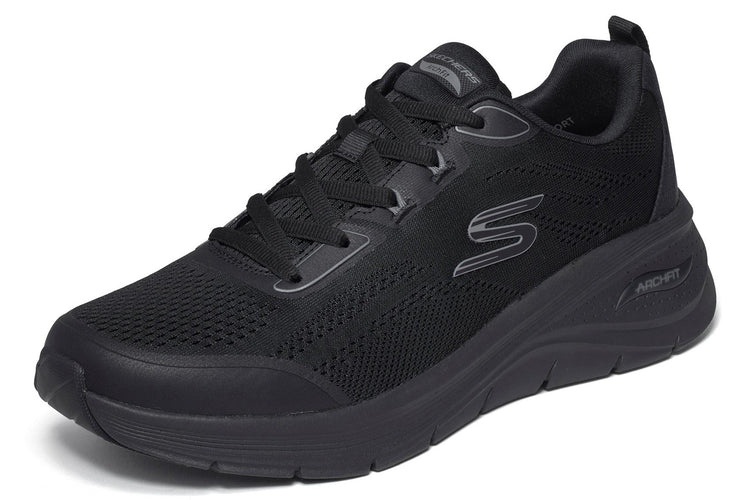 Skechers Arch Fit 3.0 Prawsper Black Mens Trainers